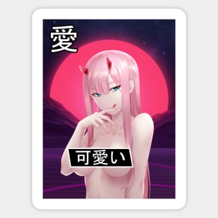 Darling in the Franxx - Zero Two v2 Sticker